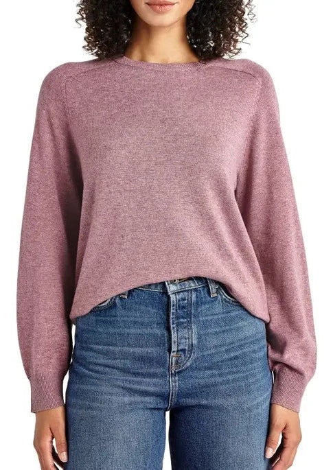 Elin Crewneck Sweater- Rose Quartz