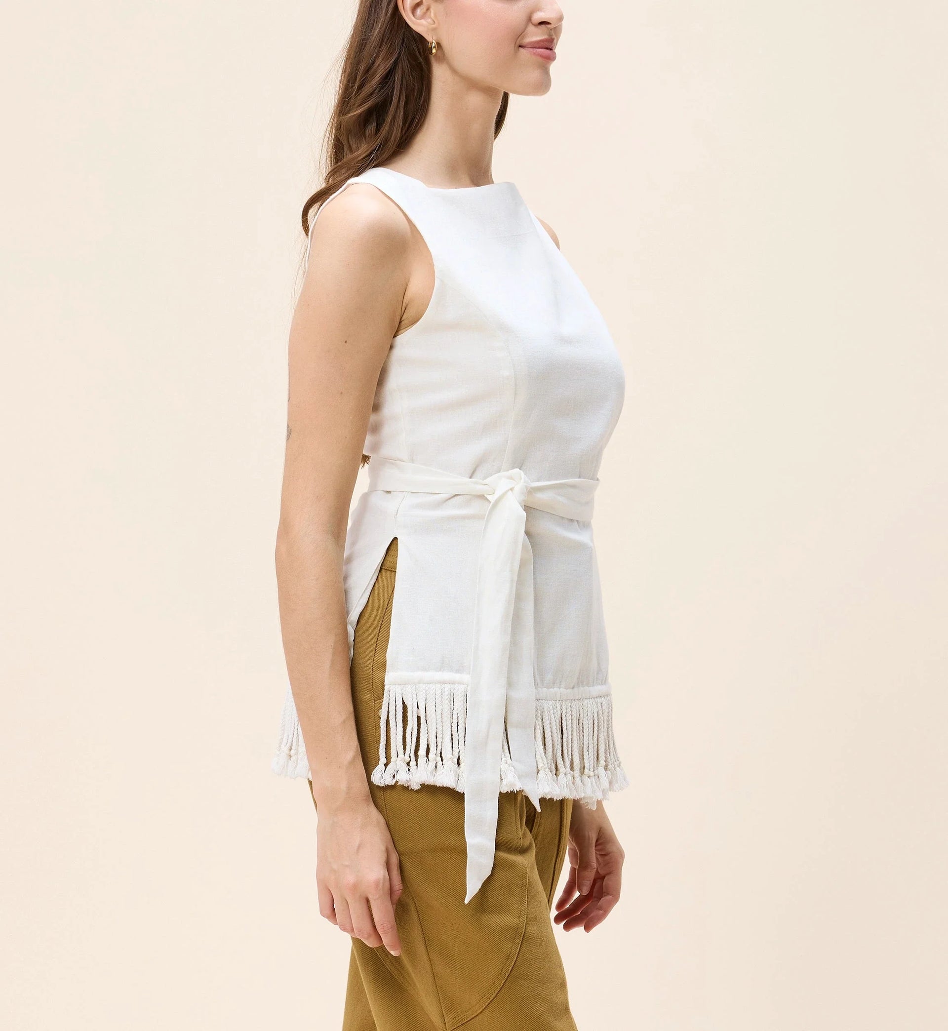 Bridget Top- Ivory
