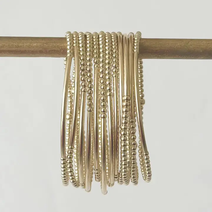 Bella Bar Bracelets- Gold