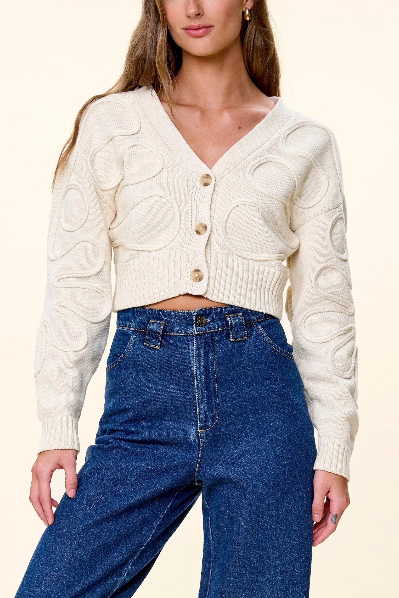 Cher Sweater- Eggnog