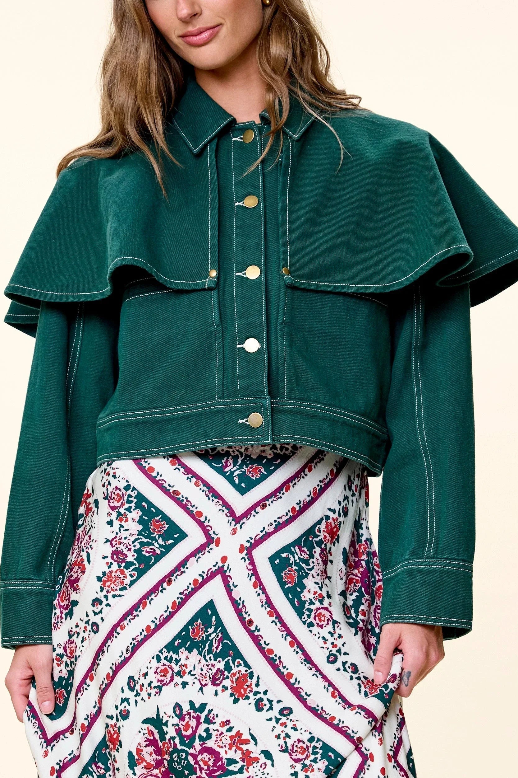 Clarke Jacket- June Bug