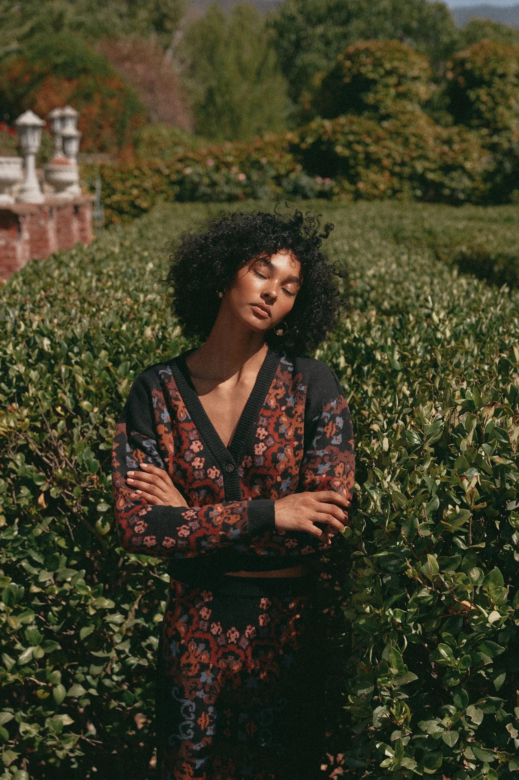 Daniella Sweater in Venezia Ebony