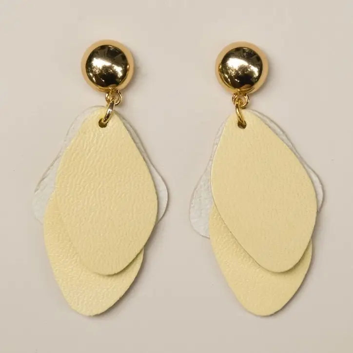 Meringue Western Earrings- Gold