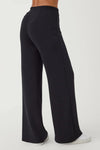 Air Essentials Wide Leg Pant- Very Black