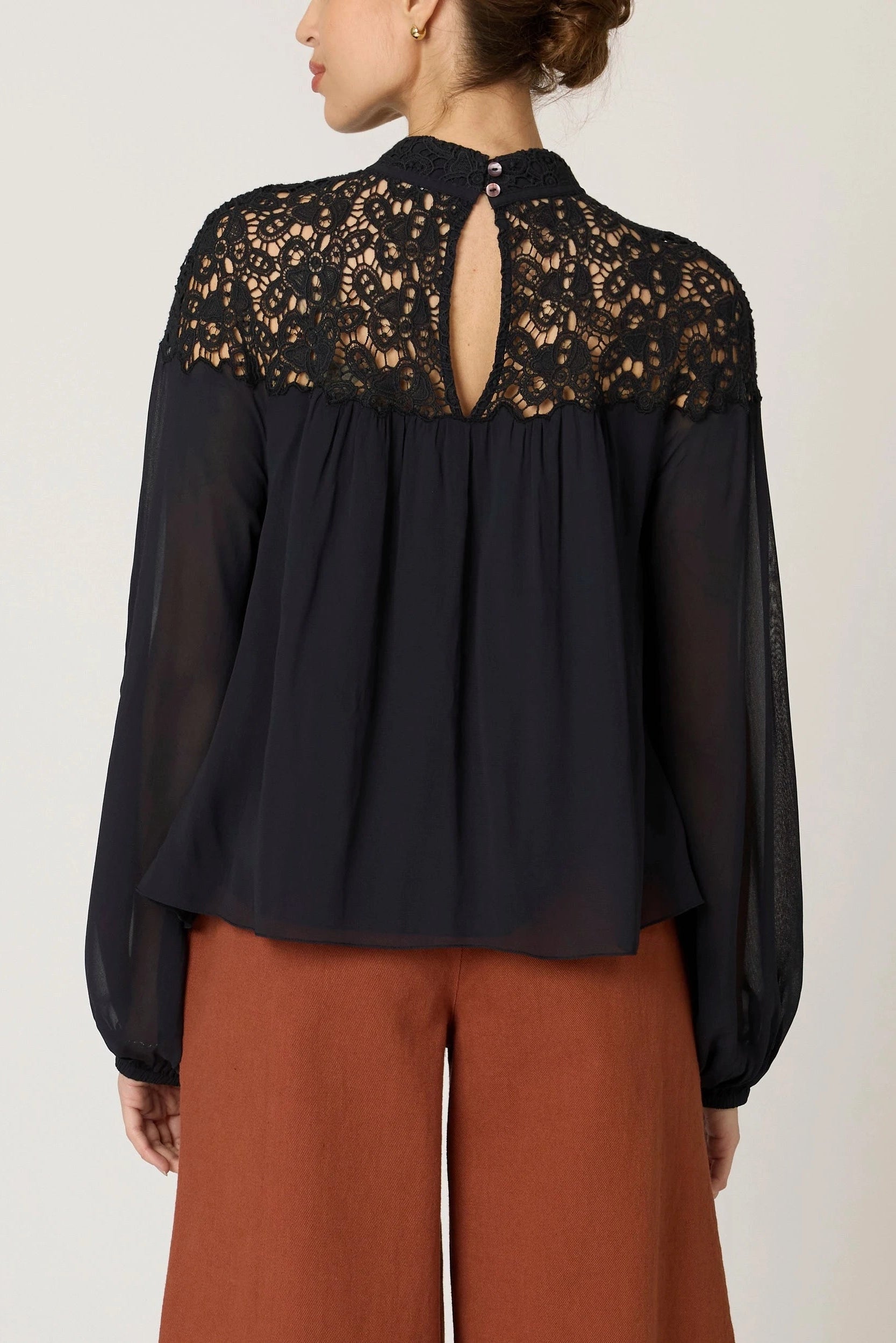 Eloise Blouse- Black