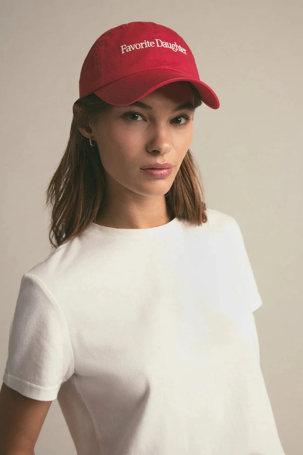 Classic Logo Hat—Red/White