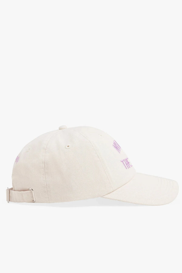 Mom of the Year Hat—Cream/Purple