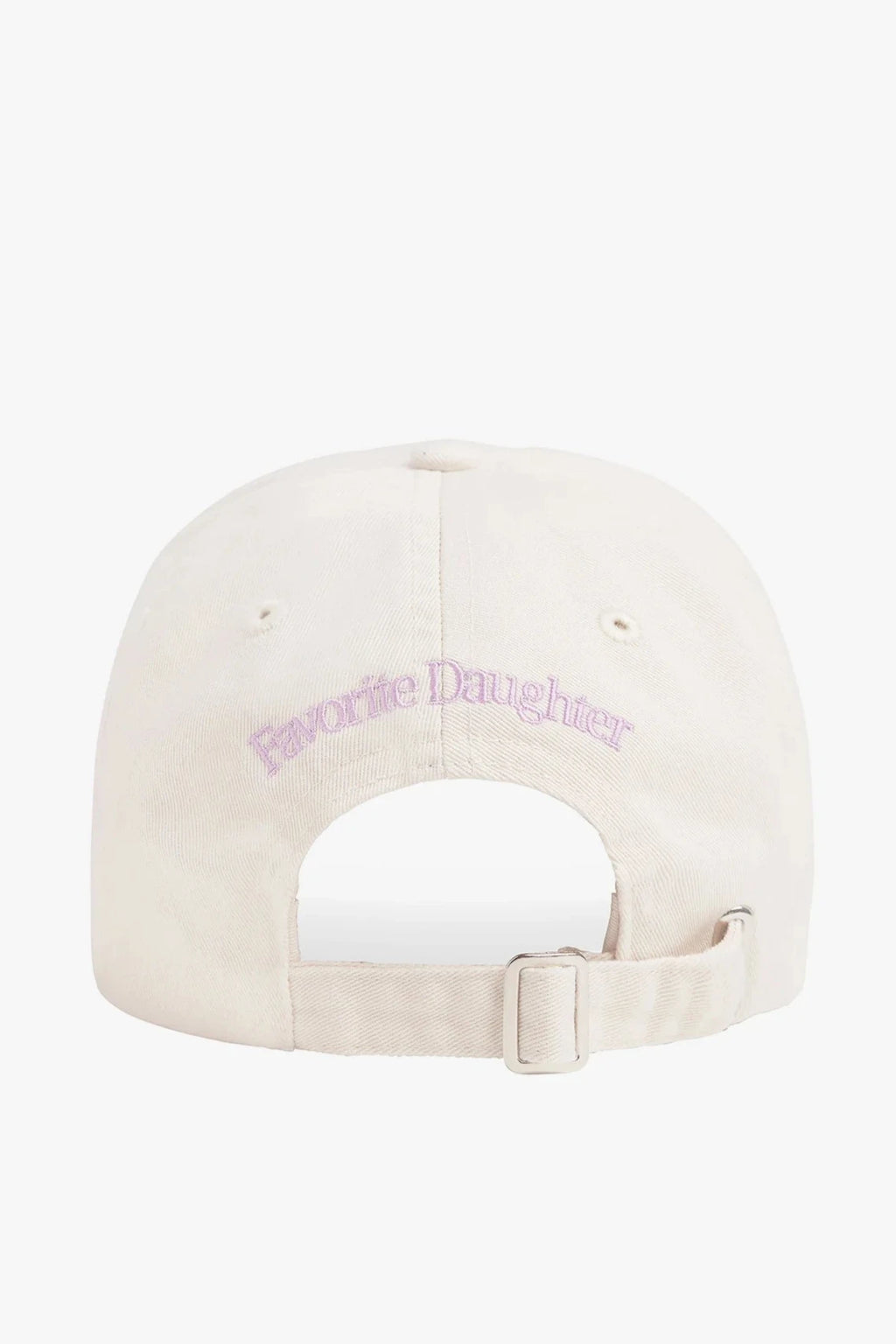 Mom of the Year Hat—Cream/Purple