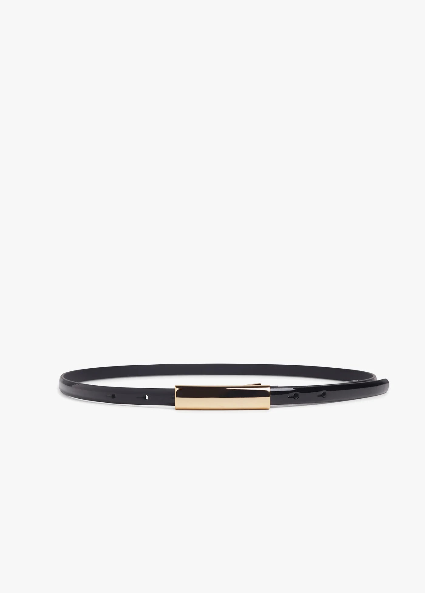 The Patent Lady Belt-Black/Gold