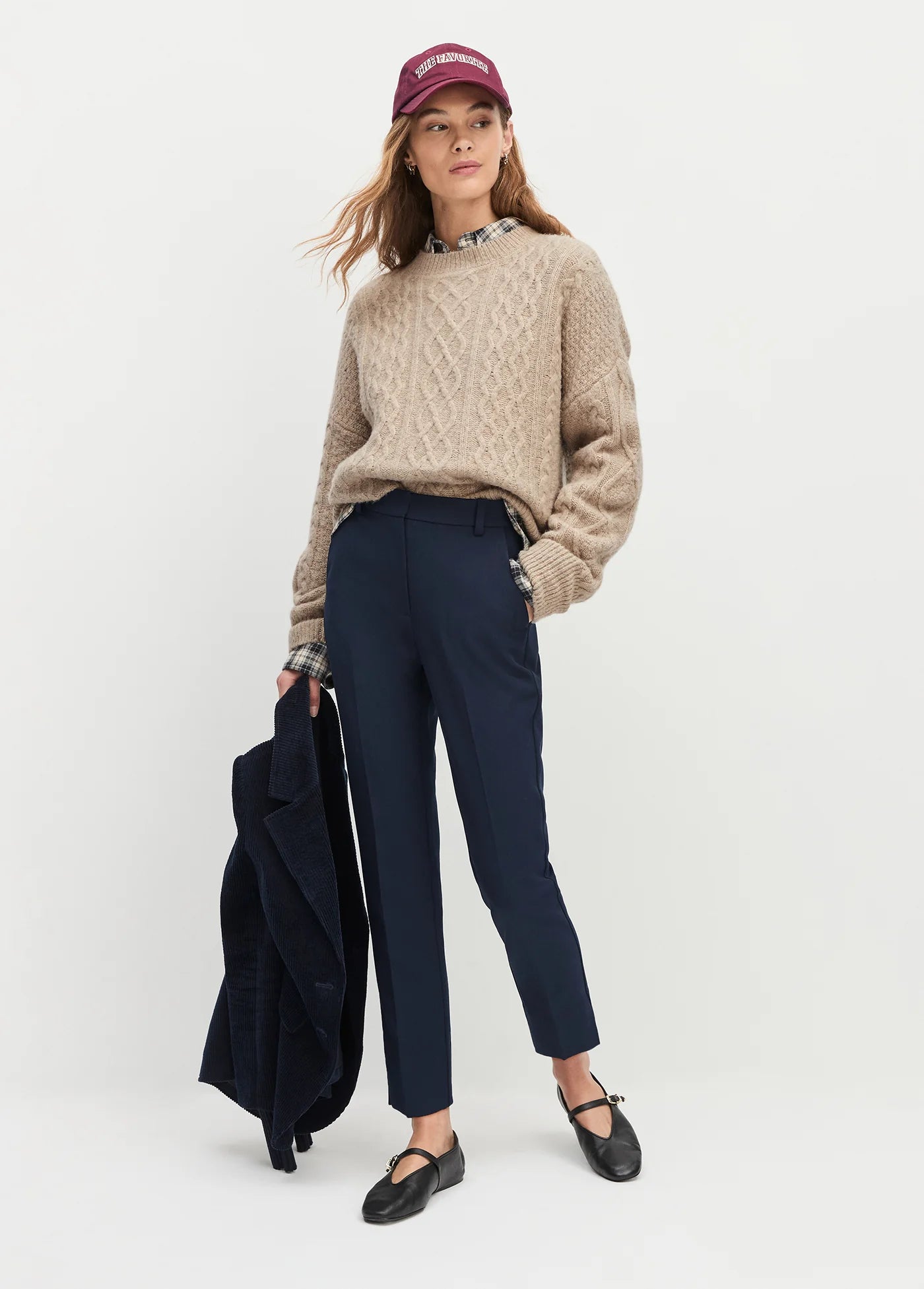 The Favorite Baseball Cap- Burgundy