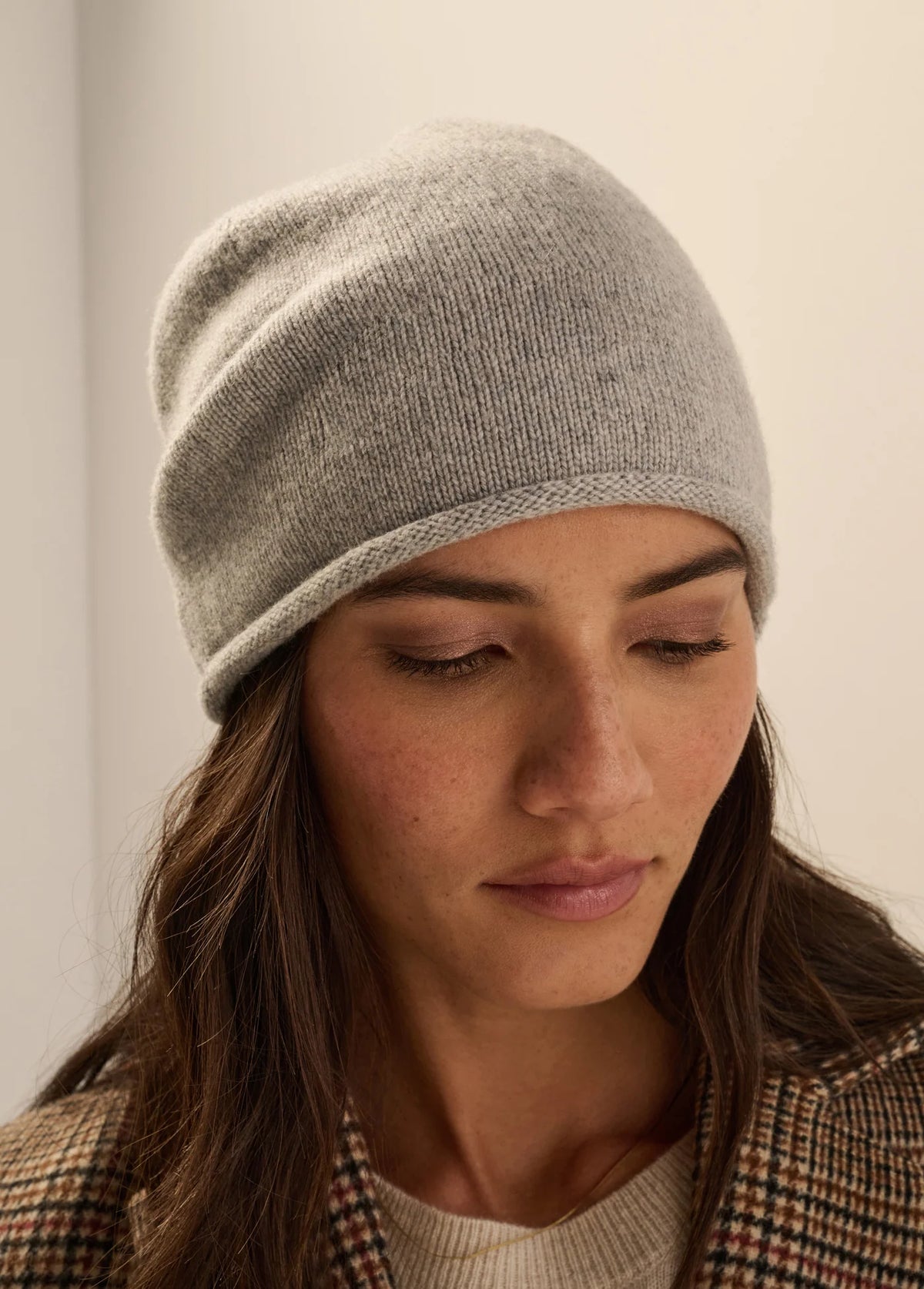 The Everyday Beanie- Heather Grey