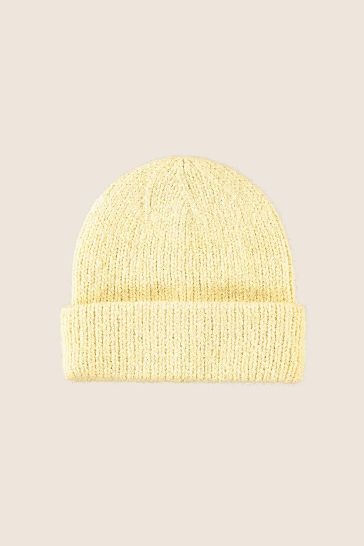 The Braided Beanie- Canary