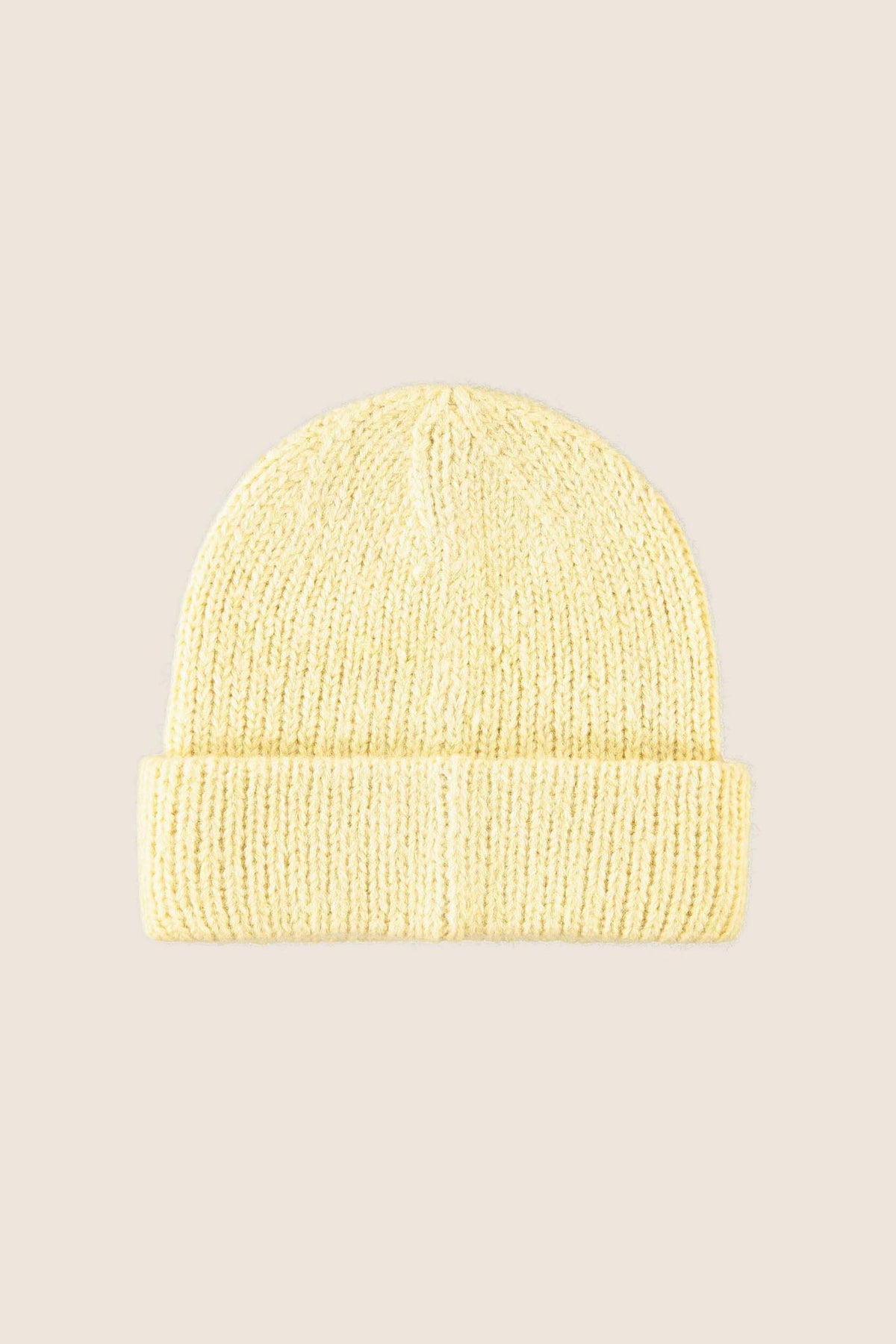 The Braided Beanie- Canary