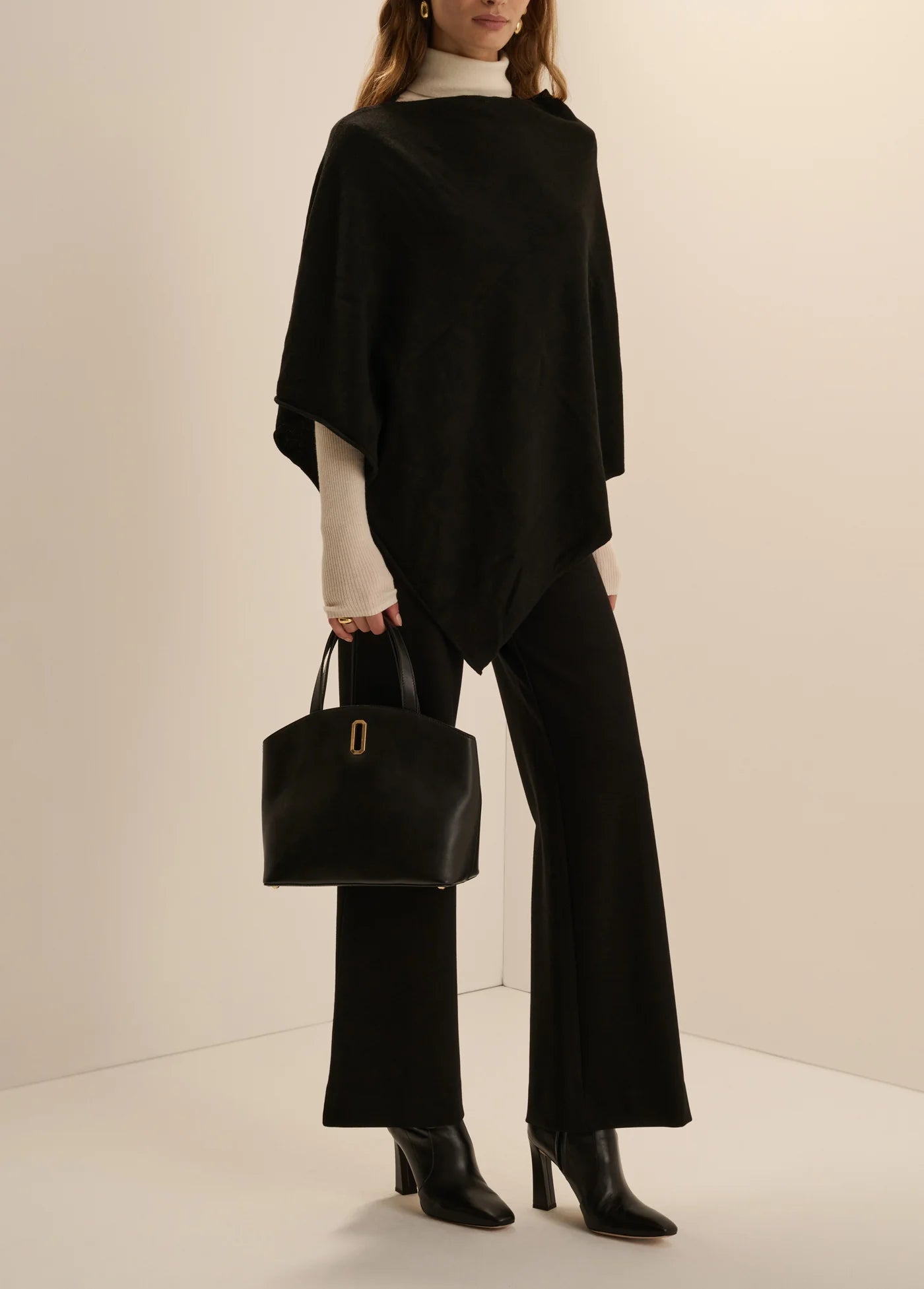 The Everyday Poncho - Black