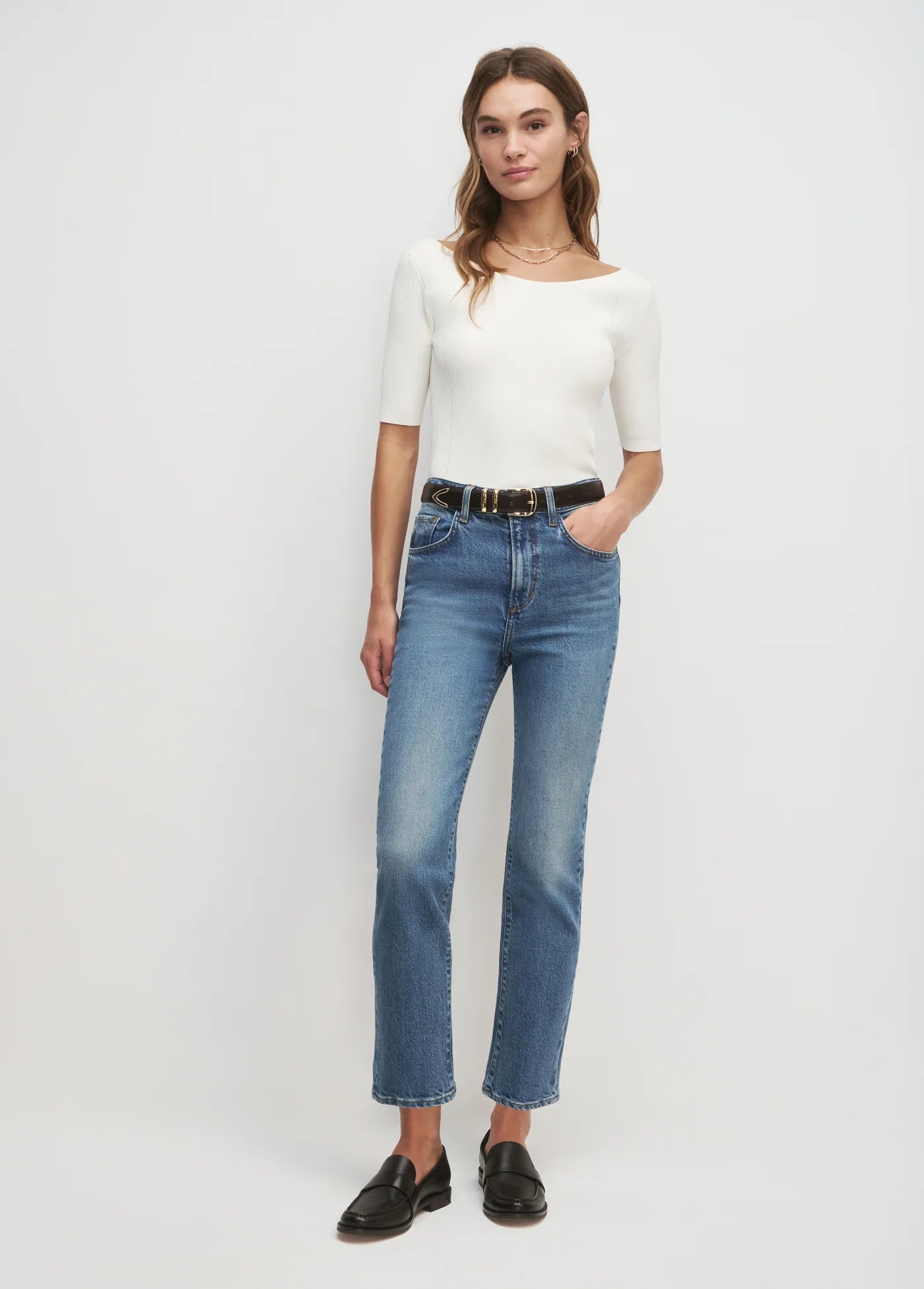 The Valentina Super High Rise Straight- Alton