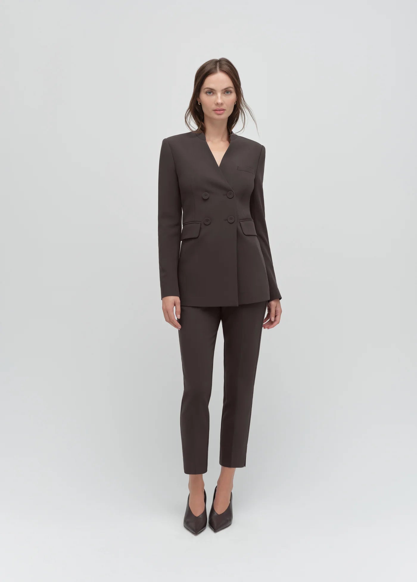 The Favorite Cigarette Pant- Espresso