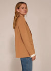 The Kelly Blazer- Tan Multi