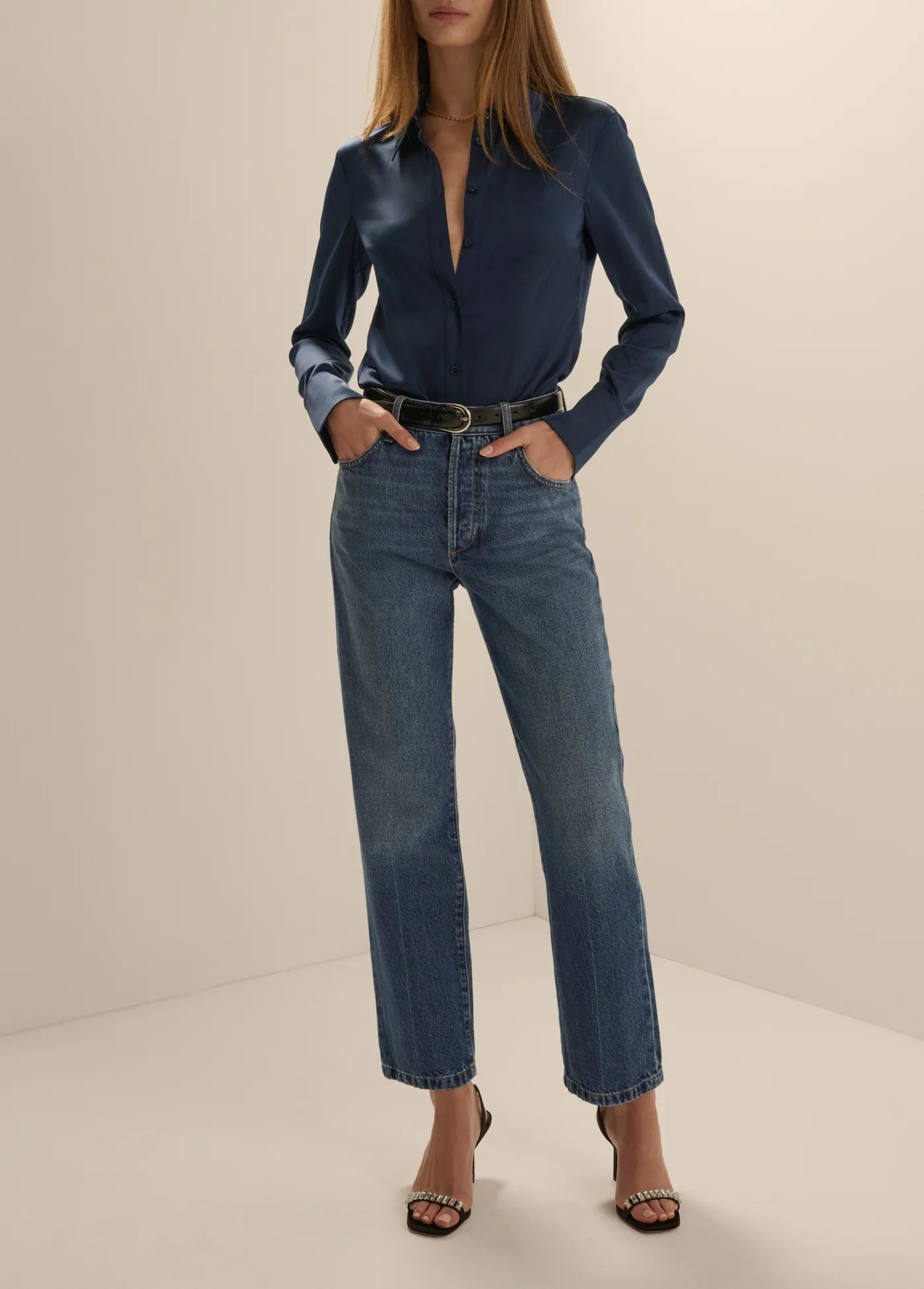 The Otto High Rise Boyfriend Ankle- Vintage Campbel