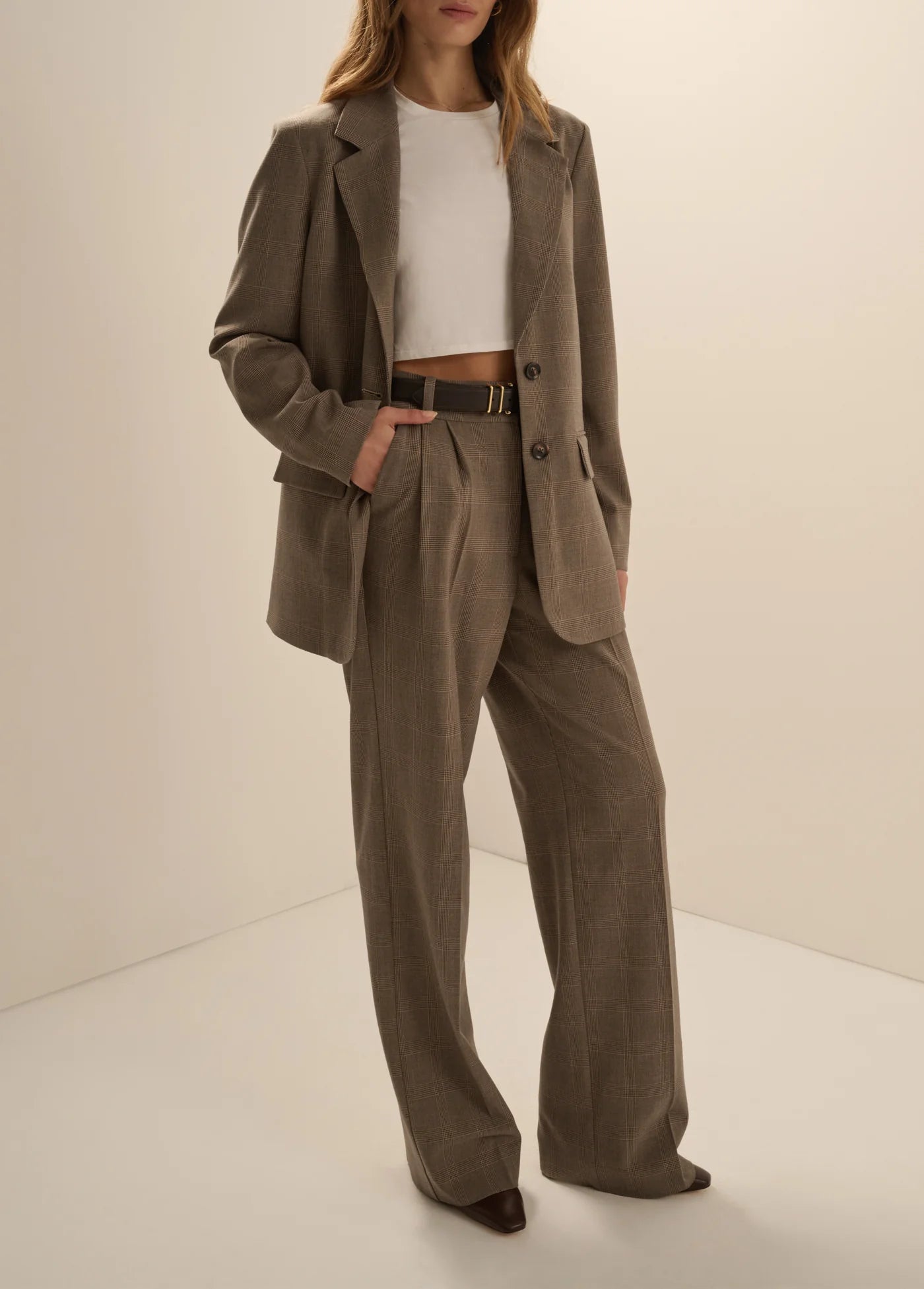 The Favorite Pant- Java Plaid