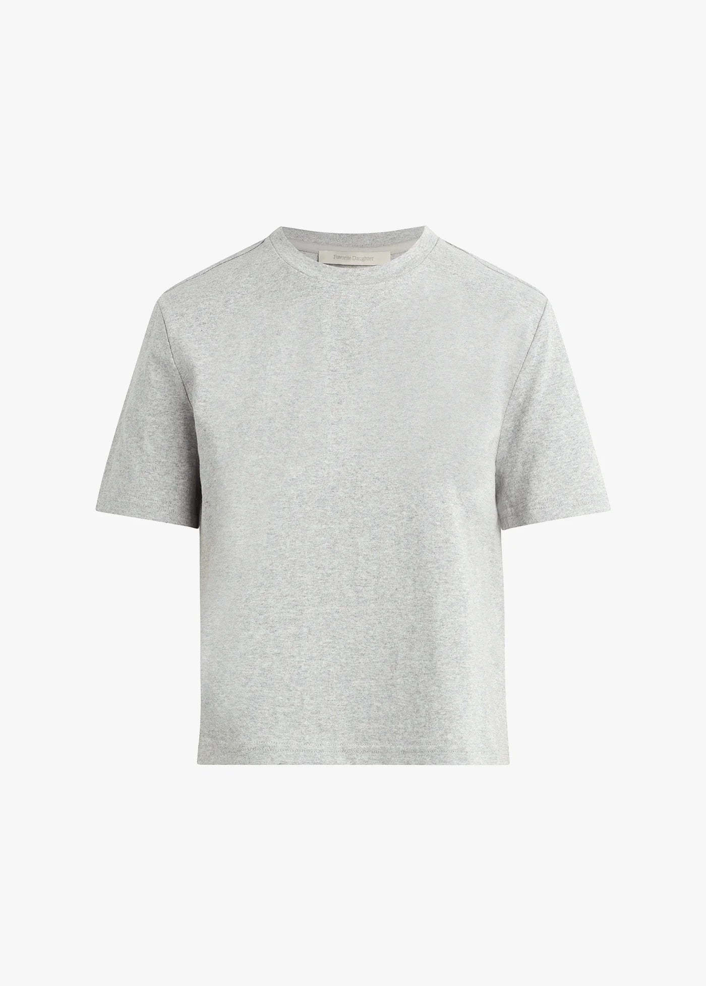 The Organic Favorite Tee- Heather Grey