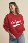 Go Sports Sweatshirt—Red