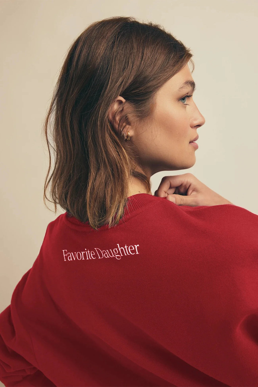 Go Sports Sweatshirt—Red