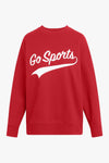 Go Sports Sweatshirt—Red