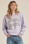 Logo Sweatshirt—Lavender