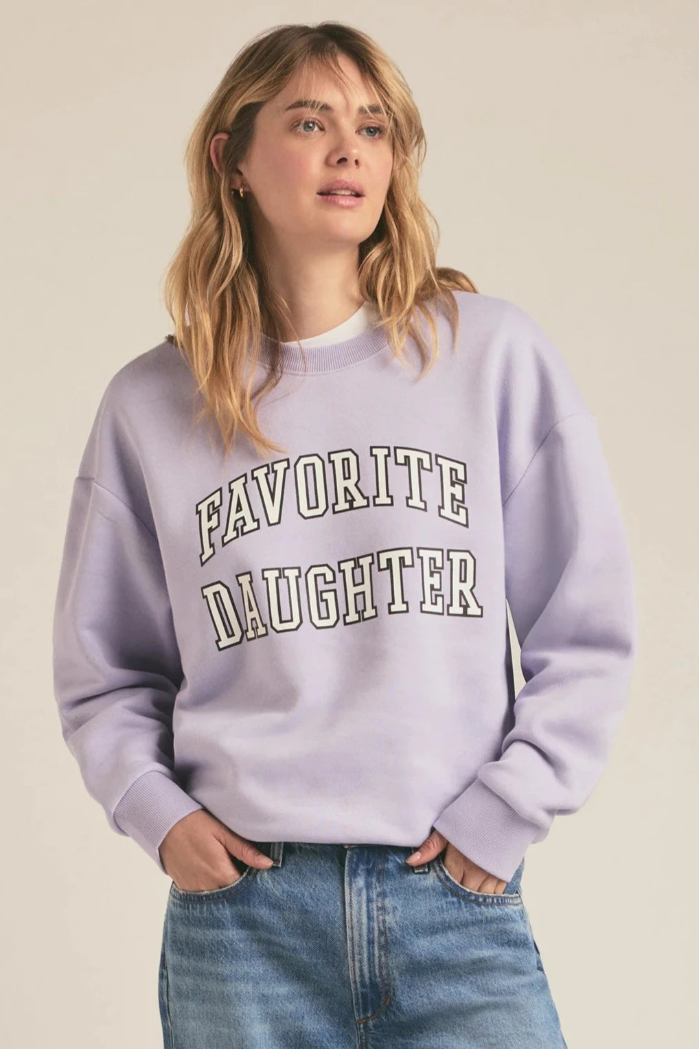 Logo Sweatshirt—Lavender