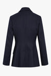 The Favorite Blazer- Navy Pinstripe