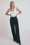 The Favorite Pant- Navy Pinstripe