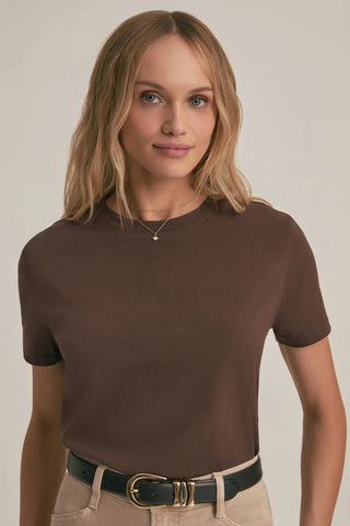 The Favorite T-Shirt- Chocolate Brown