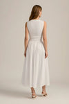 The For Your Eyes Only Dress- White