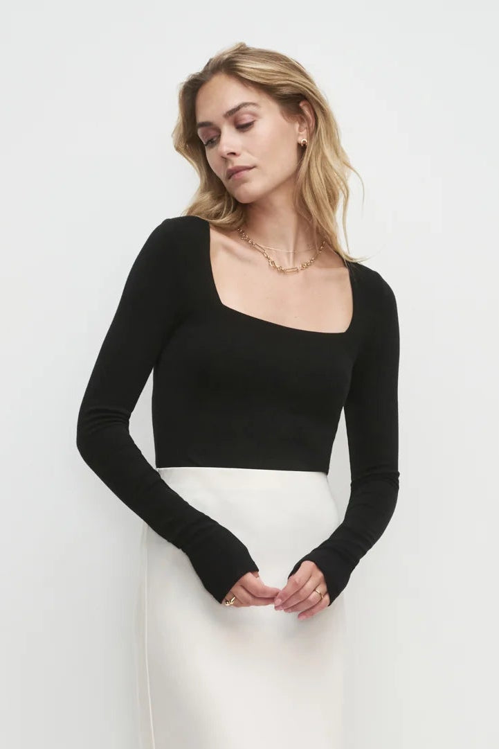 The Harvey Top- Black