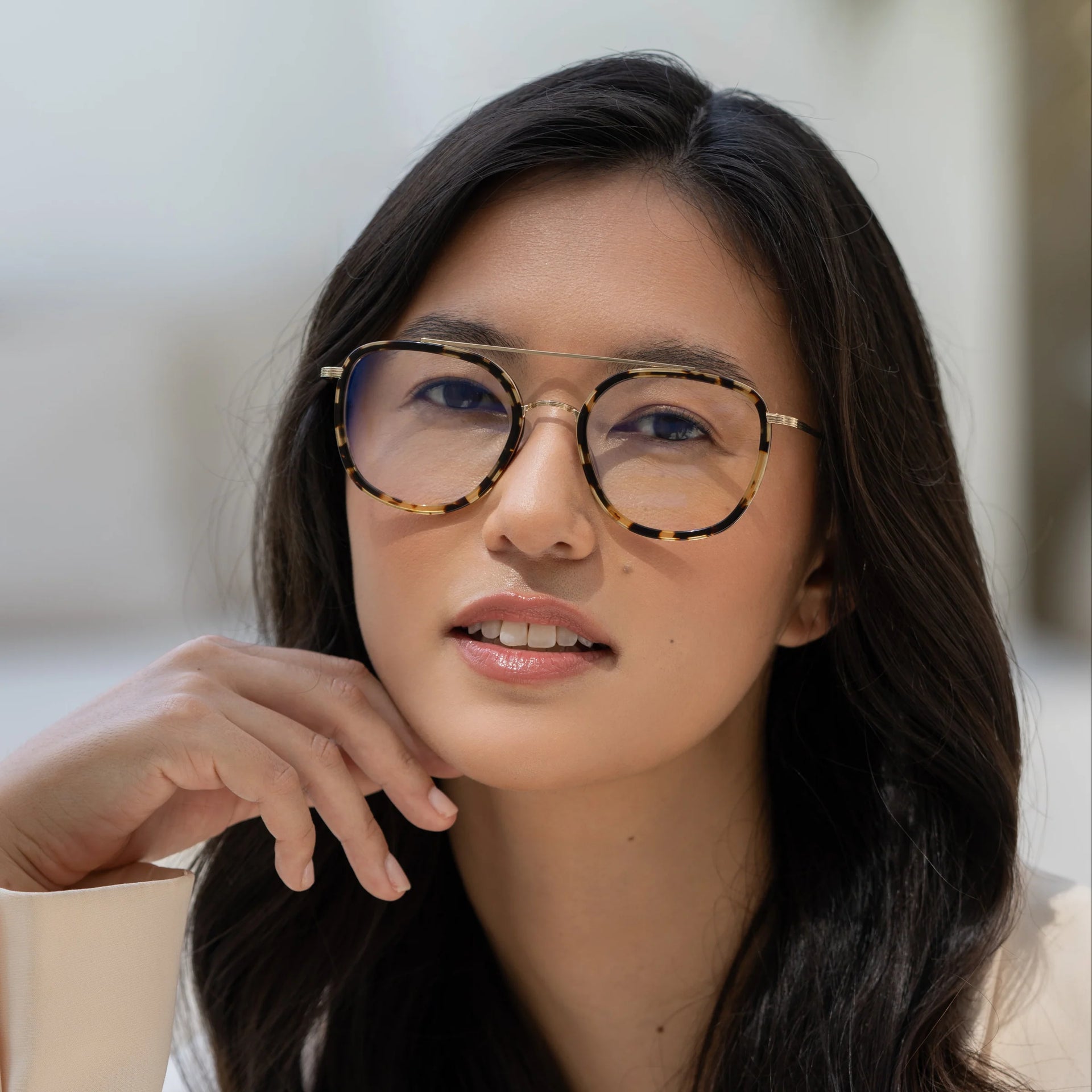 Weston Blue Light Reading Glasses +1