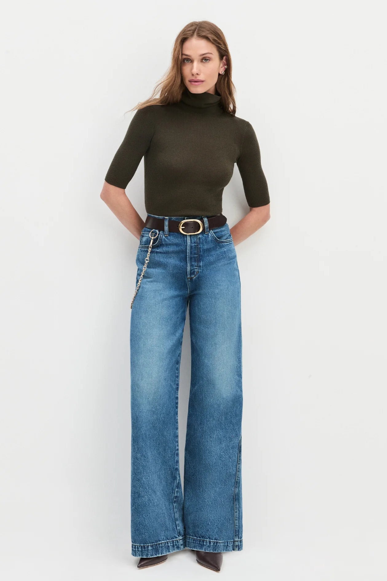 The Amelia Top- Smoketree