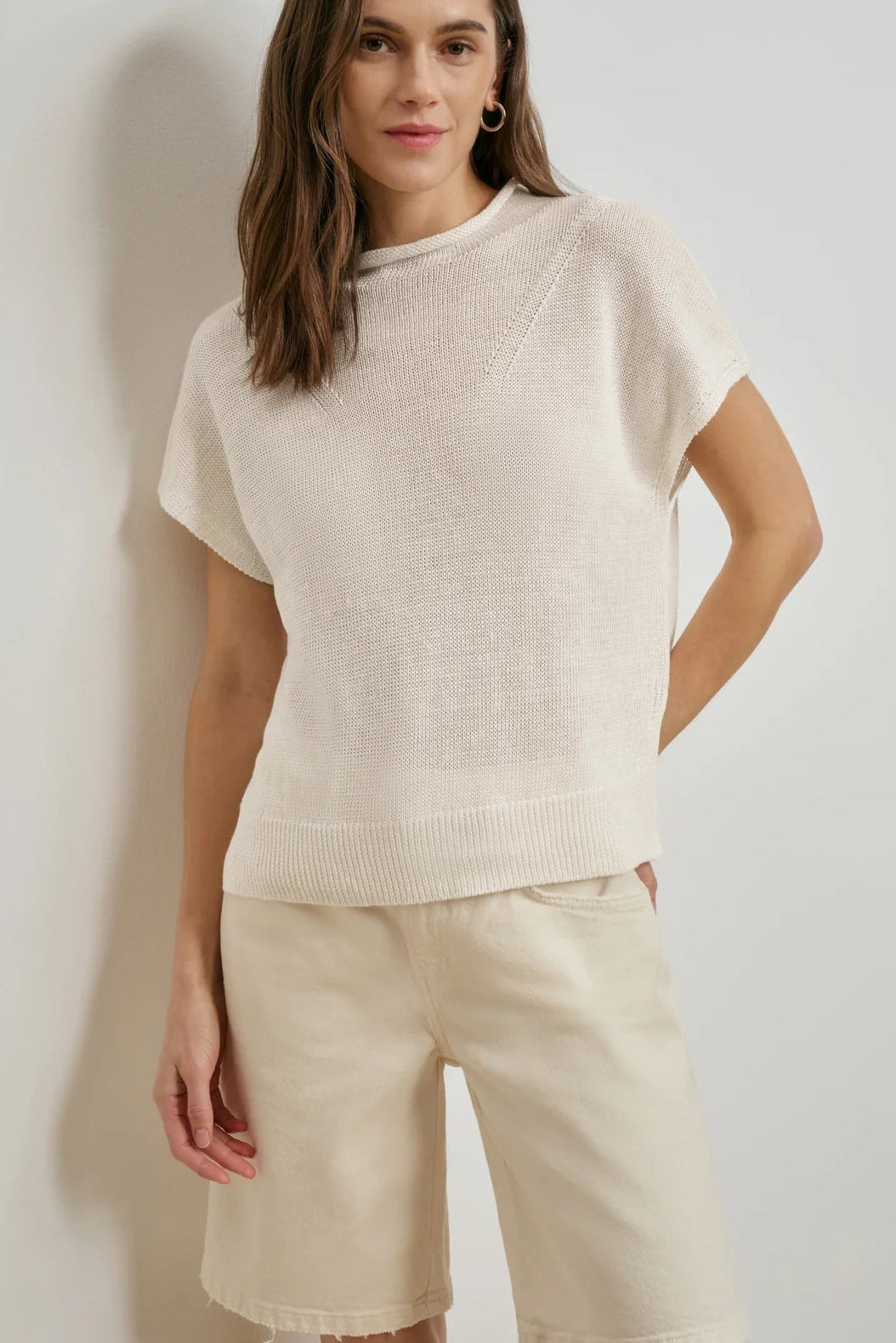The Stevie Sweater- Off White