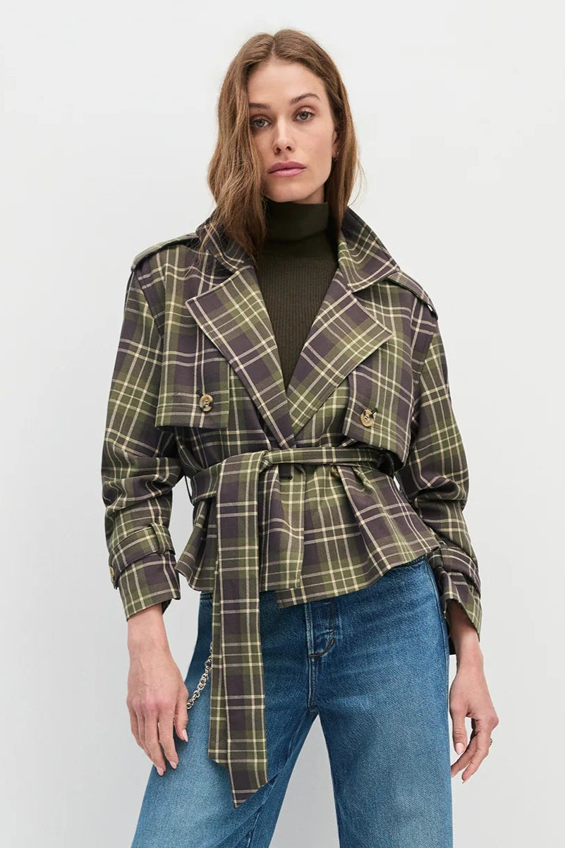 The Cropped Charles Trench- Countryside Plaid