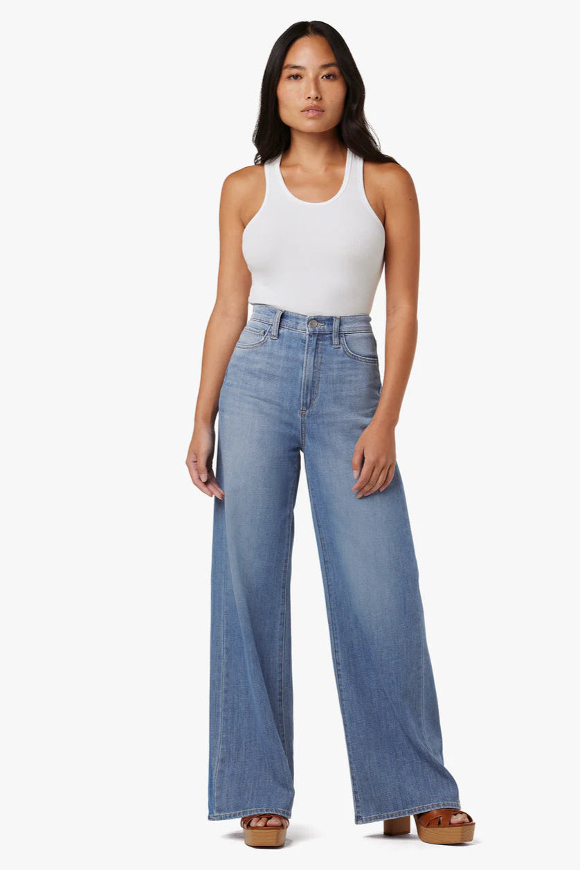 The Mia High Rise Wide Leg- Hot Shot