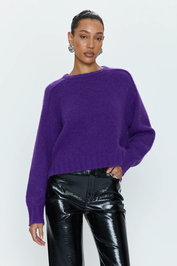 Adina Sweater- Lila Purple