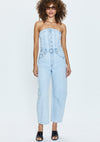 Daphne Denim Jumpsuit- Impressionist