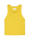 Bree Tank With Contrast Inset- Sulphur Yellow