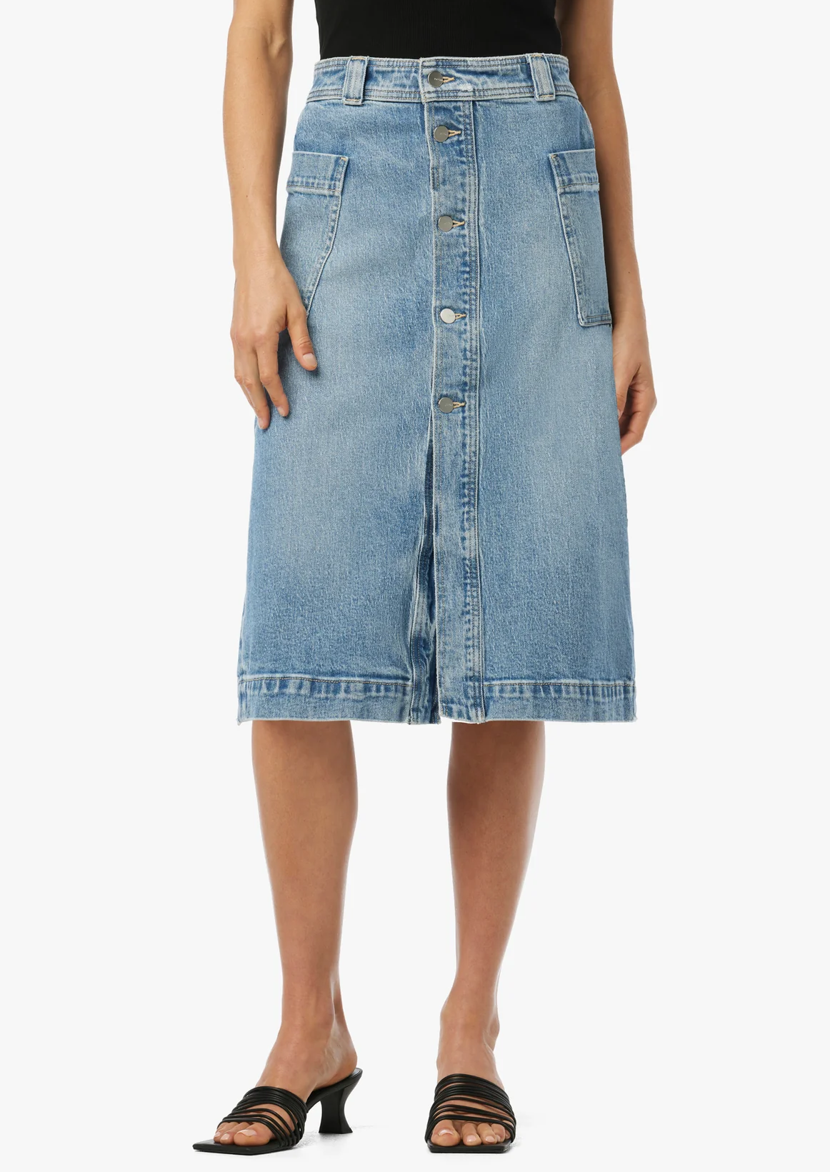 The Phoebe Patch Pocket Skirt