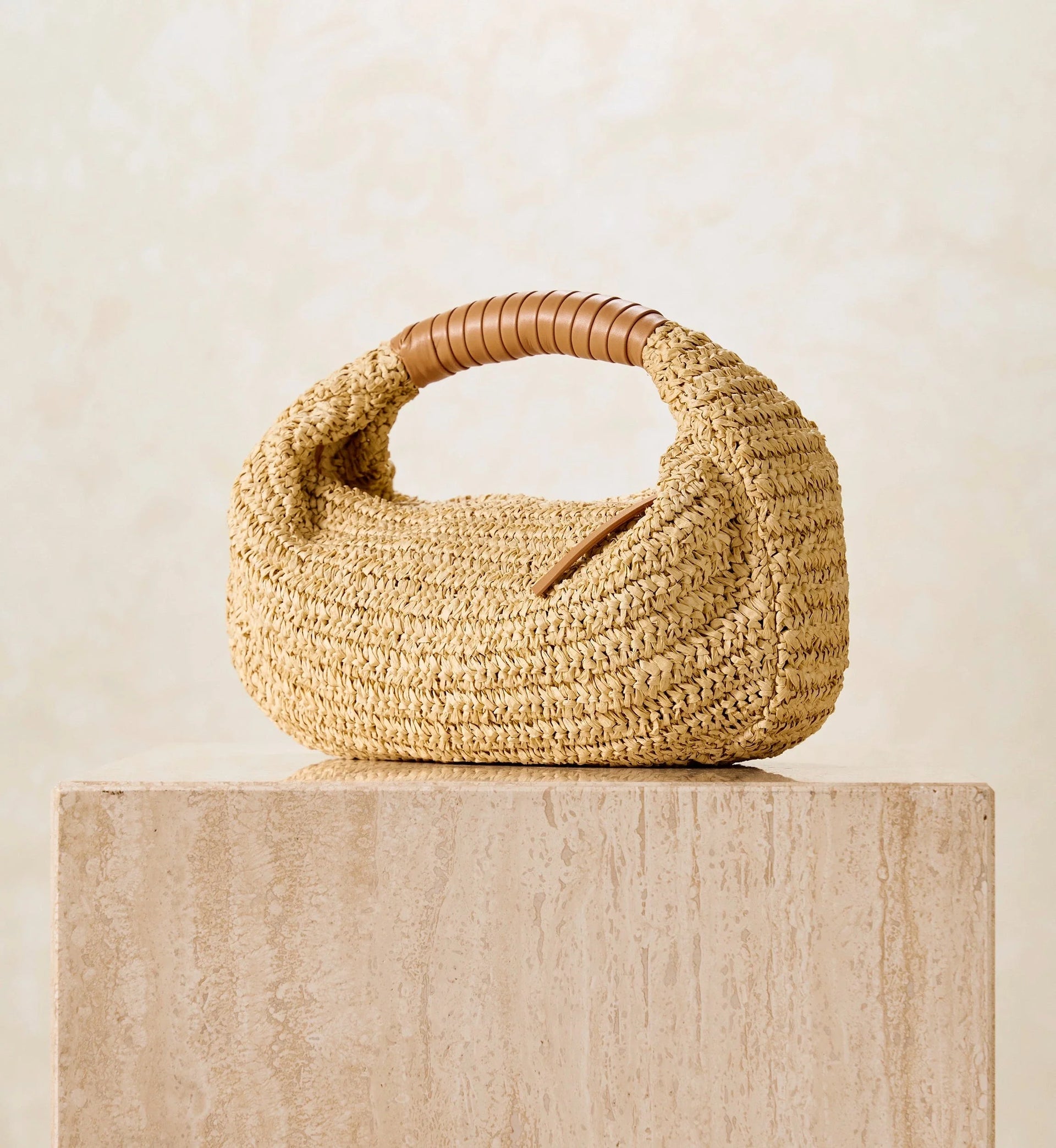 Julia Raffia Hobo