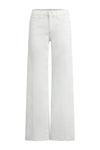 The Lou Lou Low Rise Wide Leg- White