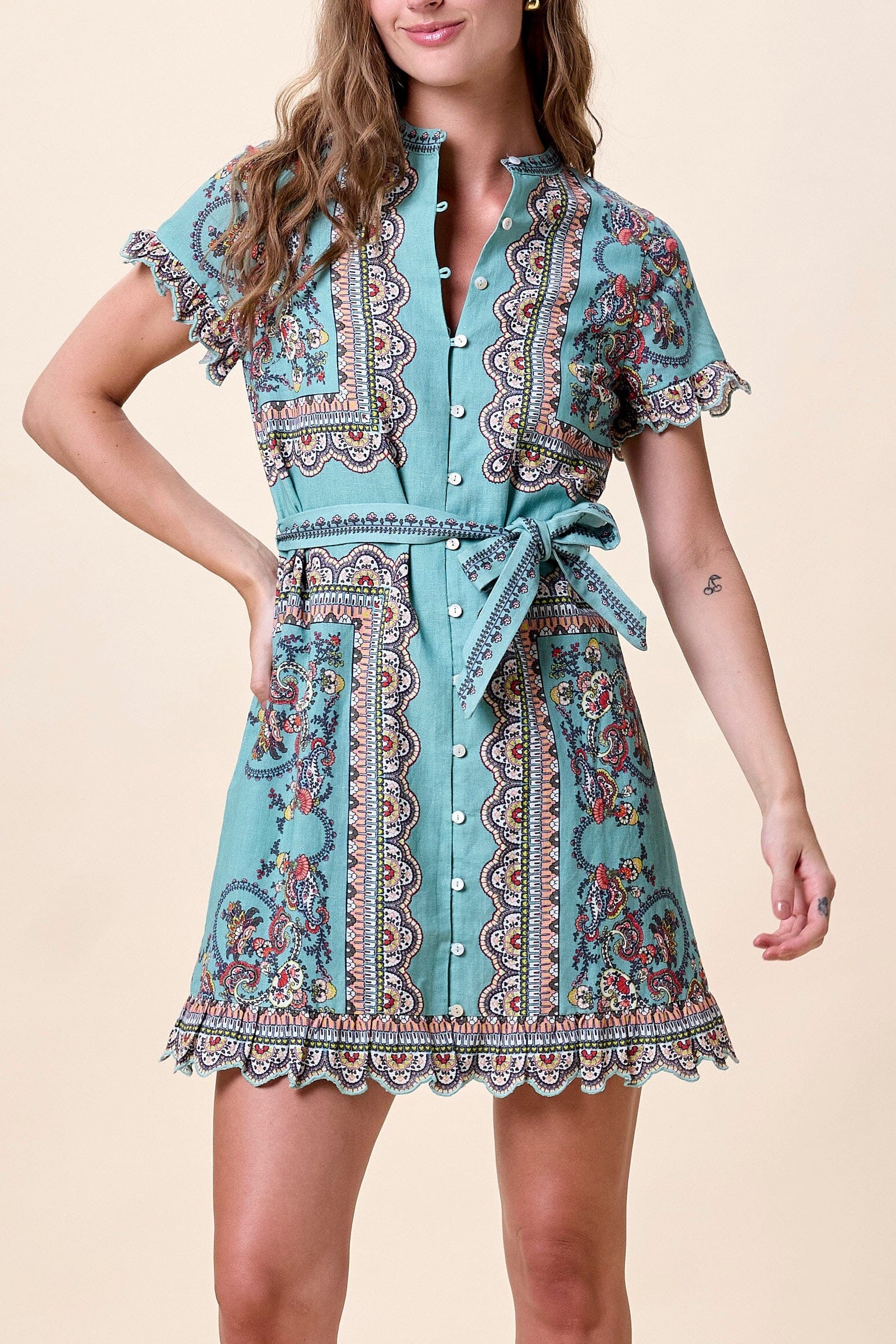 Marni Mini Dress- Bleura