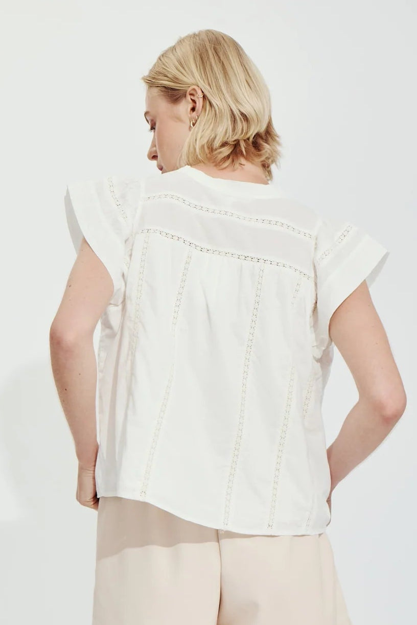 Alma Blouse- White