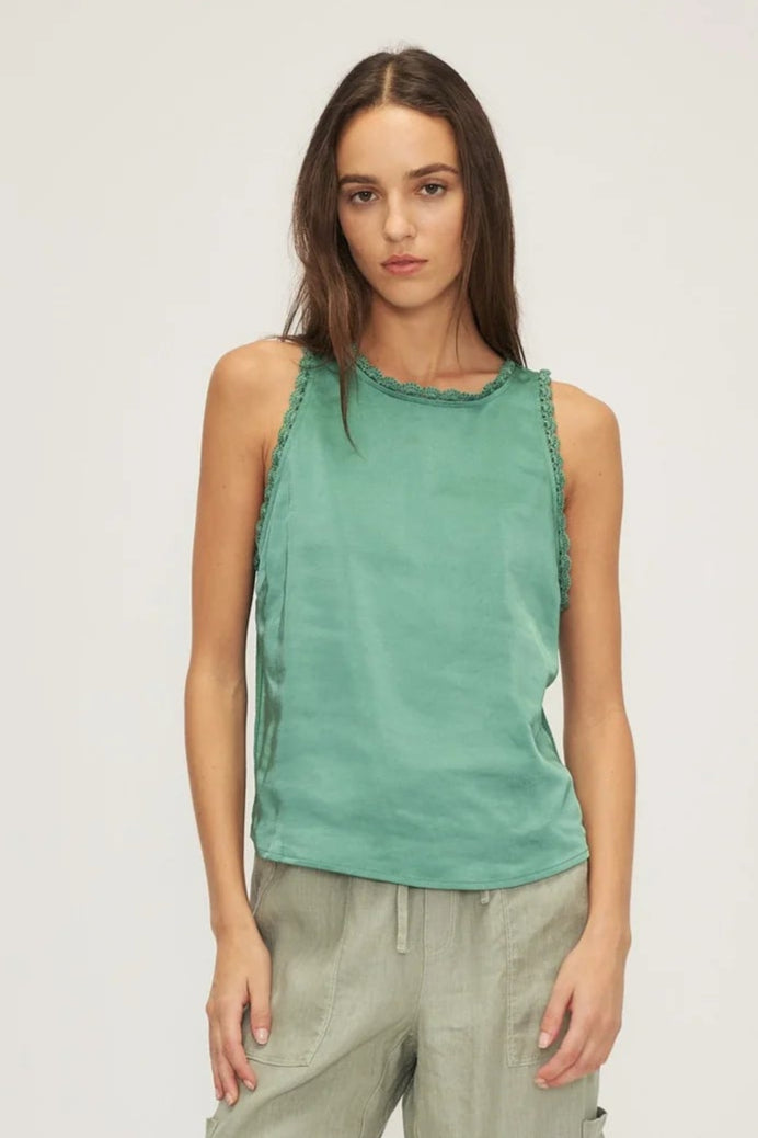 Kelsi Top- Exotic Green
