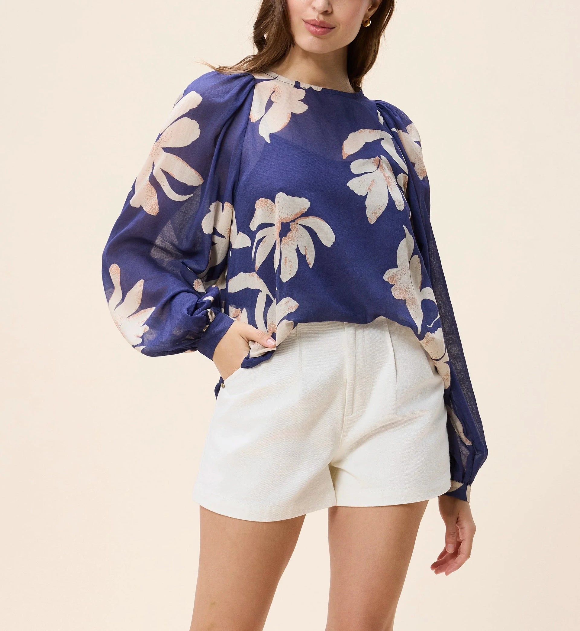 Mimi Top- Sella Print