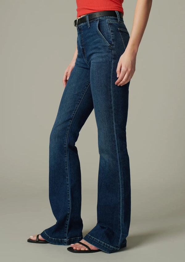 The Molly High Rise Flare Trouser- Double Down